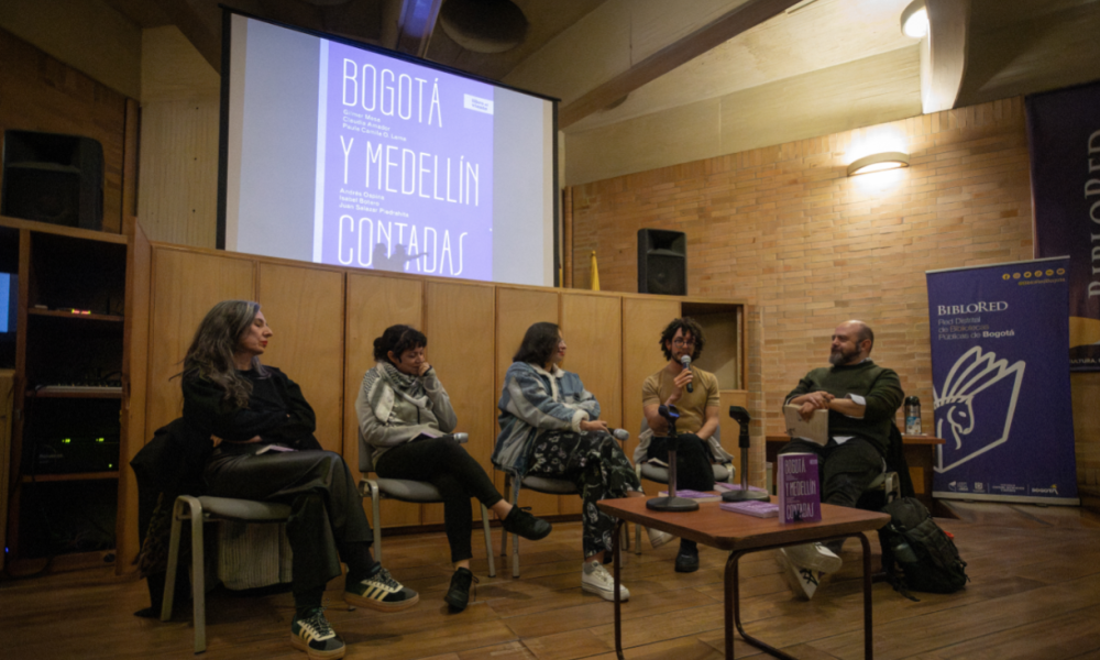 lanzamiento de Bogotá y Medellín Contadas 