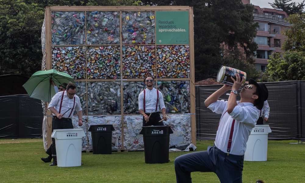 reciclaje festival al parque