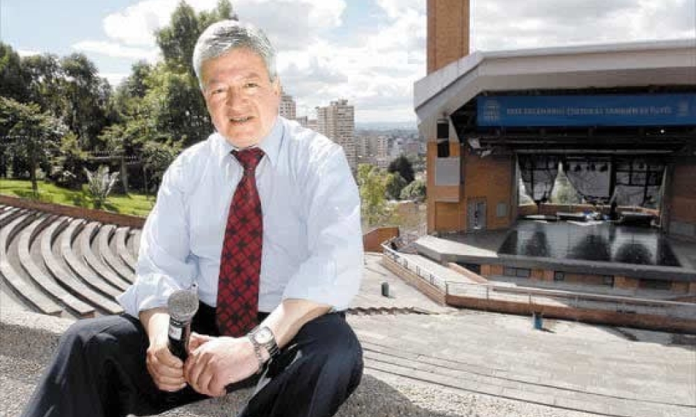 Eduardo Corredor en la Media Torta Eduardo Corredor