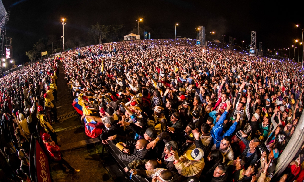 Hip Hop al Parque Público en el festival