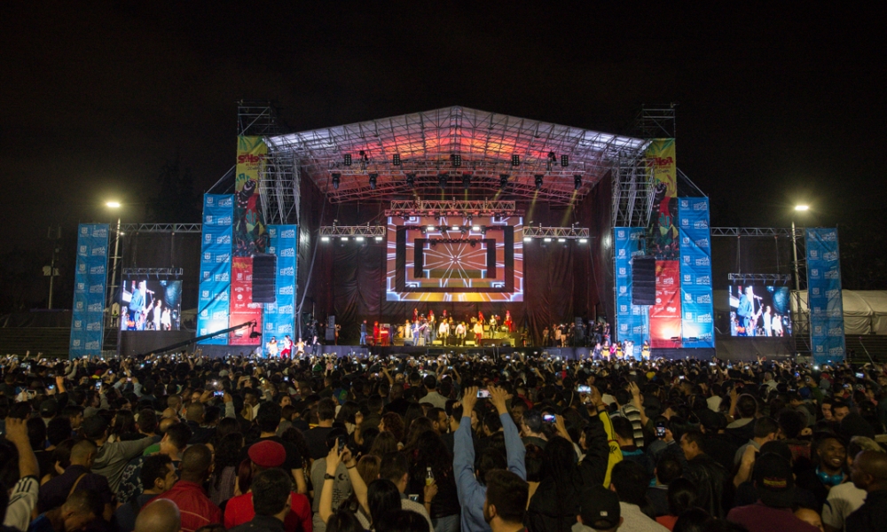 Salsa al Parque 2017 Público del festival