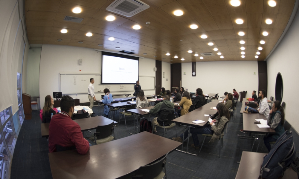 Premio de periodismo 2018 Asistentes a los talleres