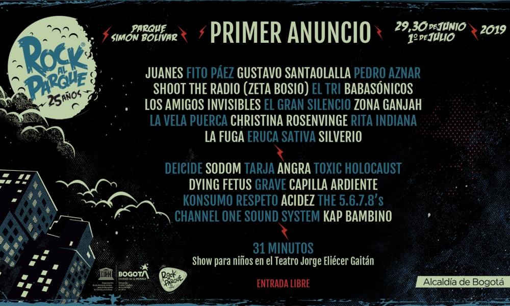 Artistas Rock al Parque Artistas Rock al Parque