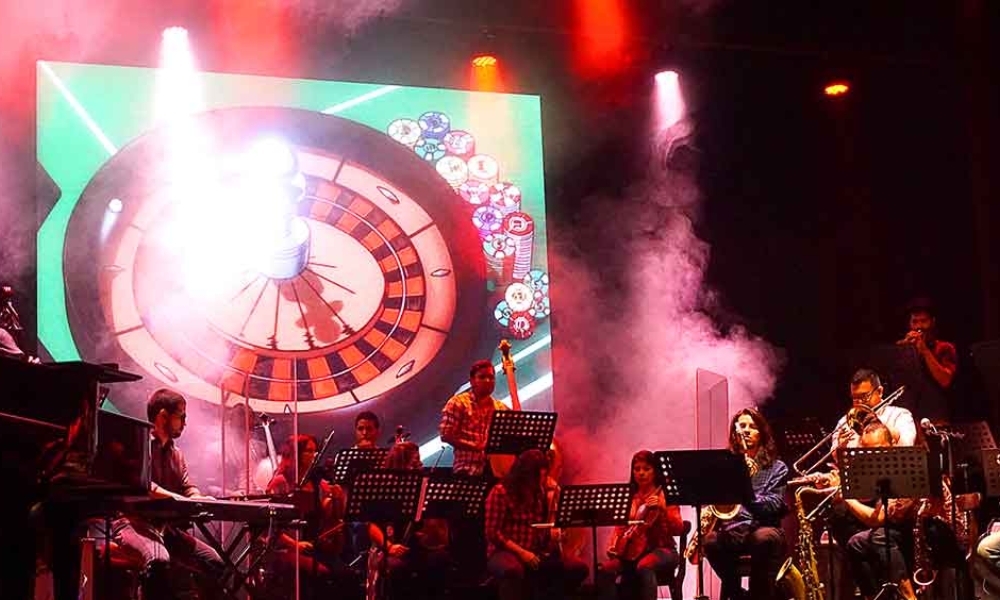 Tributo de big band a Cowboy Bebop en Colombia Tributo de big band a Cowboy Bebop en Colombiaen el escenario