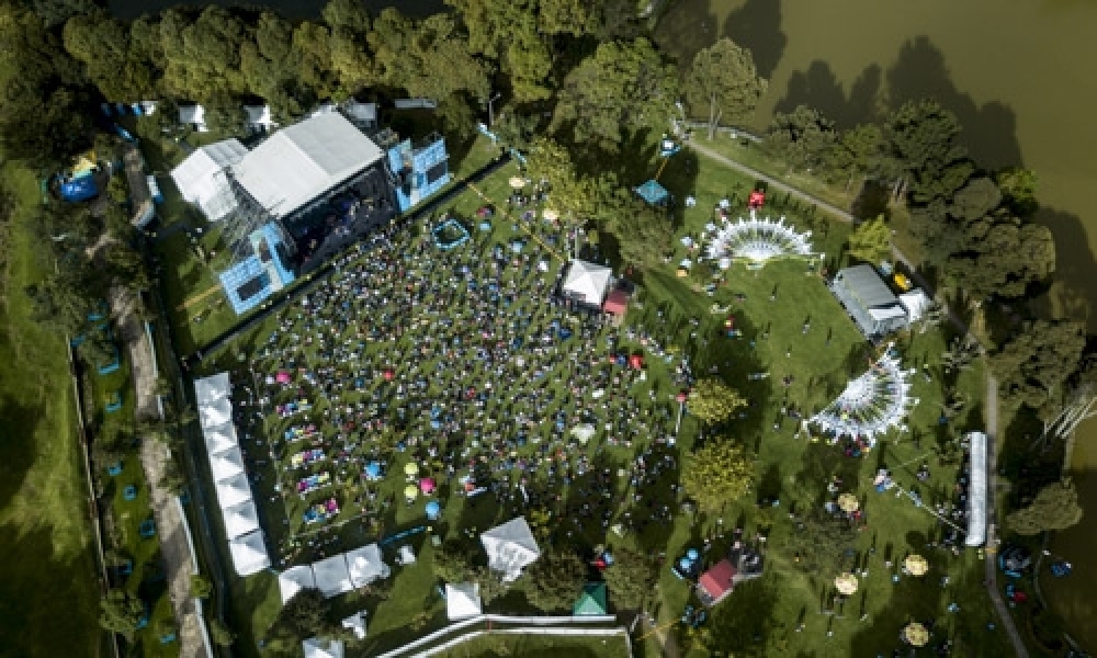 Colombia al Parque público del festival