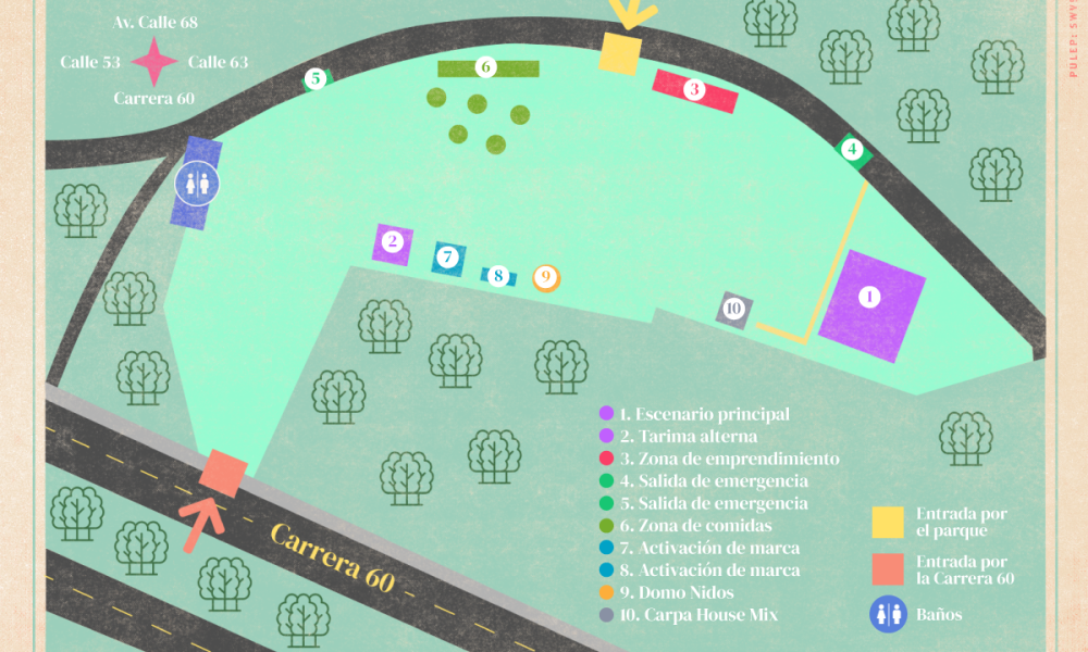 Mapa Colombia al Parque Mapa Colombia al Parque