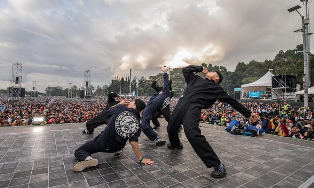 Grupo de danza de break dance Grupo de danza de break dance