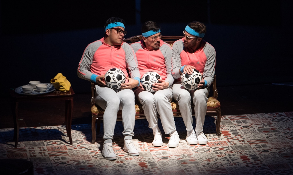 Finalizó entre aplausos el XV Festival de Teatro de Bogotá Puesta en Escena tres hombres