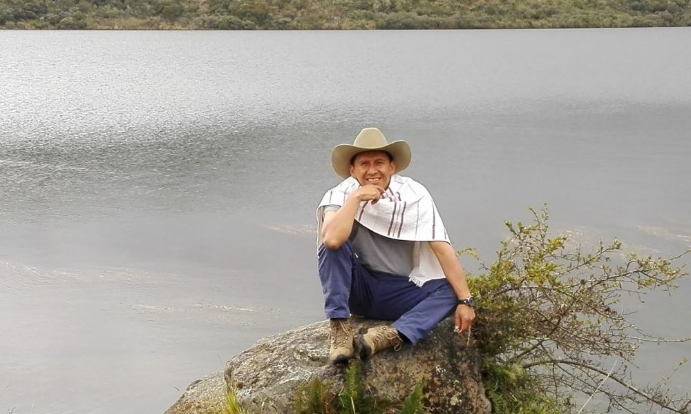 Cantautor Wilson Rey, del páramos de Sumapaz, en Sesiones de la Torre Cantautor Wilson Rey, del páramos de Sumapaz, en Sesiones de la Torre