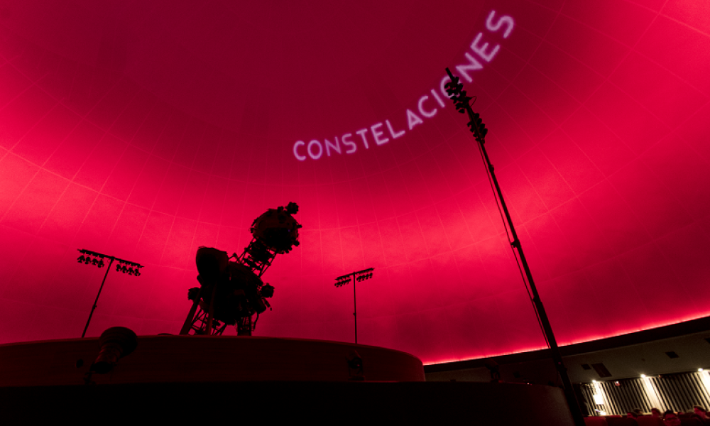 El Planetario une las ciencias con el arte y la tecnología Domo Planetario