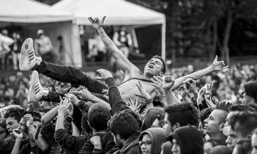 Rock al Parque. Foto Juan Santacruz. Rock al Parque. Foto Juan Santacruz.