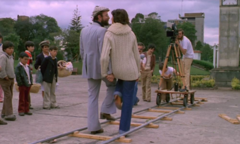 película Lluvia colombiana rodaje en el parque nacional