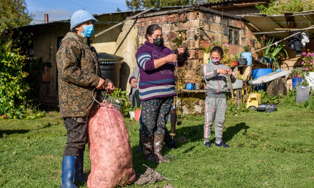 La agrupación Campesina Red El Destino fue una de las ganadoras de la Beca Idartes Rural.