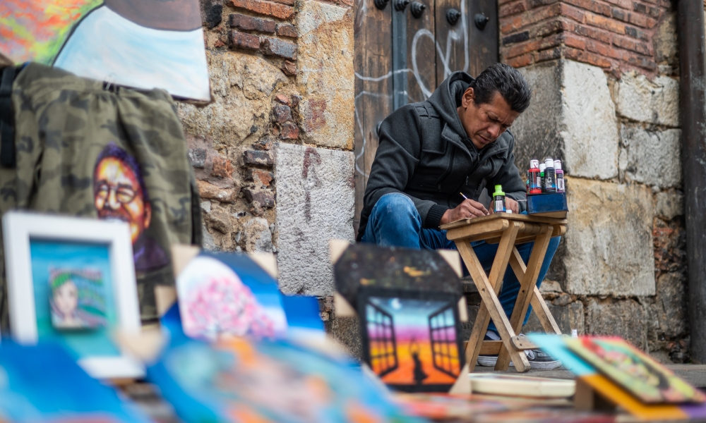 Artista plástico del espacio público Artista plástico del espacio público