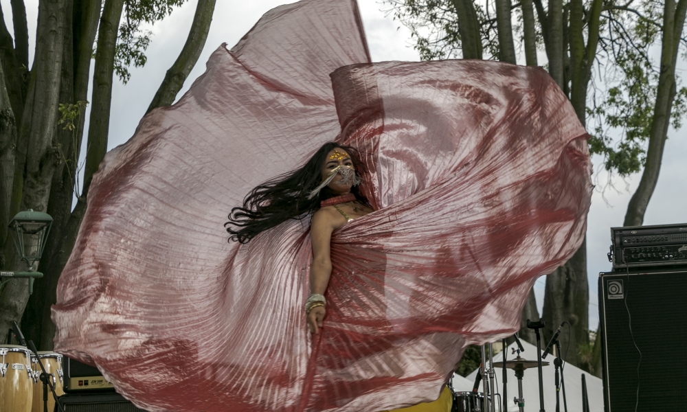 Mujer danza árabe