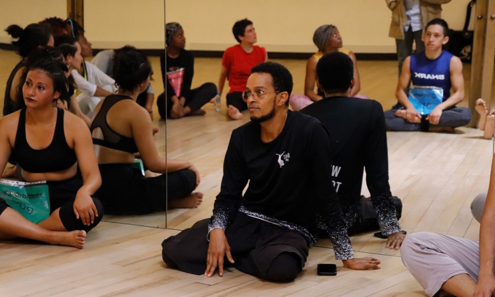 Rafael Palacios en jornada de audición de Bailar para ser escuchados Rafael Palacios en jornada de audición de Bailar para ser escuchados
