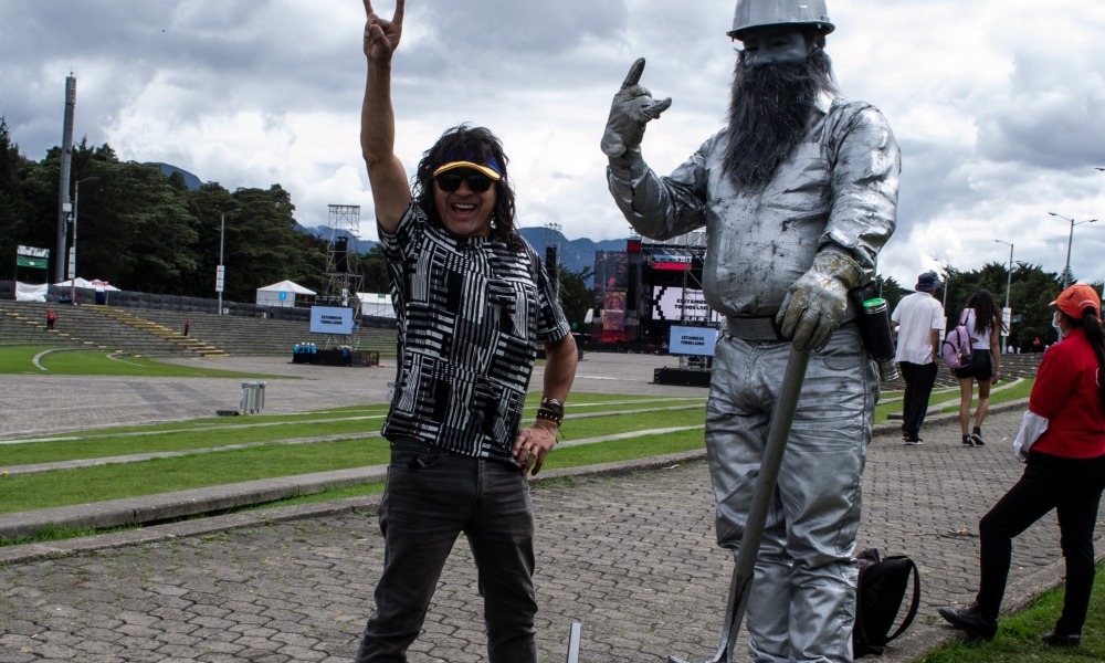 Arte a la KY en Rock al Parque 
