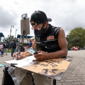 Artistas del espacio público - Parque Simón Bolívar, foto de Mathew Valbuena (Idartes)