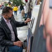 Artistas del espacio público - Centro, foto de Mathew Valbuena (Idartes)