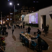Galería Santa Fe Nocturna. Foto: Laura Imery Almario / Idartes.
