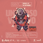 Pieza gráfica promocional Universo vivo