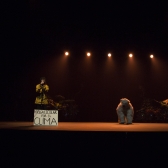 Obra Low cost- Un paisaje escénico sobre la crisis climática. Compañía L.A.S. (Laboratorio de Artistas Sostenibles). Lugar: Teatro El Ensueño Fecha: 21 y 22 de septiembre Foto: cortesía Compañía L.A.S.