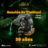 Pieza gráfica Canalón de Timbiquí 20 años