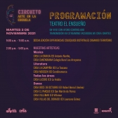 Programación Circuito Arte en la Escuela