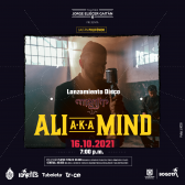 Pieza gráfica Ali A.K.A Mind