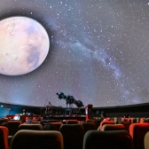 Proyección de Ingredientes especiales en el domo del Planetario de Bogotá. 