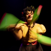 Artista circense de Bogotá