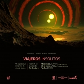 Pieza gráfica promocional Viajeros Insólitos