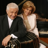 Retrato de Daniel Binelli y Polly Ferman. 