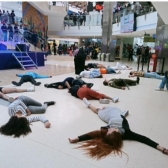 flashmob por las mujeres