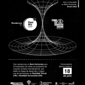 Pieza gráfica - Convocatoria Residencia RealMix - Arte no Escadao