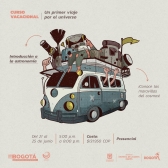Pieza gráfica - Introducción a la astronomía - Planetario de Bogotá