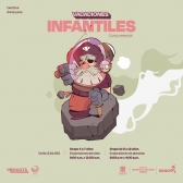 Pieza gráfica - Vacaciones infantiles - Planetario de Bogotá