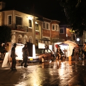 Rodaje nocturno en la localidad de Teusaquillo