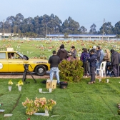 Rodaje de Mamá al volante en Bogotá