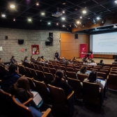 Escenario de la Alianza Francesa durante evento del Idartes