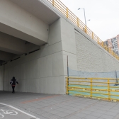 Zona Bajo Puente de la Autopista Norte con Calle 183 entregada limpia por el IDU para intervención