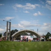 Proyección de cine al aire libre 