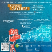 Pieza gráfica Retrospectiva Víctor Gaviria