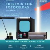 Taller – Theremin con fotoceldas
