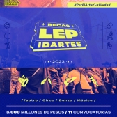 Becas LEP Idartes 2023