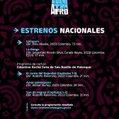Pieza gráfica Estrenos Nacionales