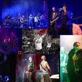 collage de imágenes de la banda 