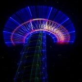 imagen del show de laser 