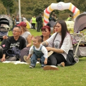 familia en el parque