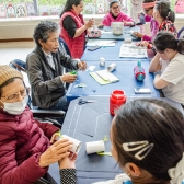 Taller en el que participan Los increíbles. Fotografías de Lázaro Rivera @378click